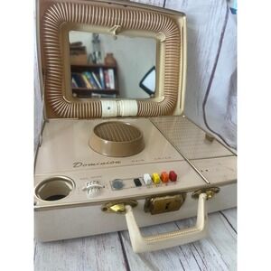 Dominion Electric Hair Dryer Vanity Case Model 1805C Vintage Retro Beauty